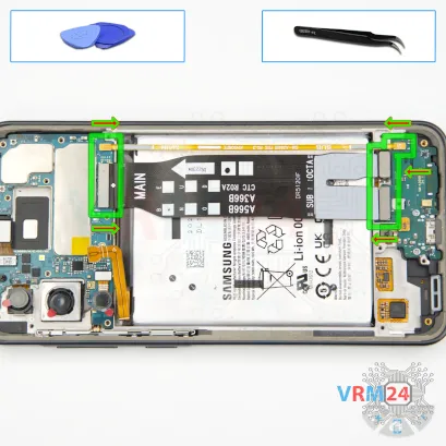 How to disassemble Samsung Galaxy A36 SM-A366, Step 9/1