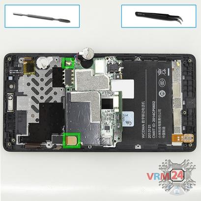 How to disassemble Xiaomi RedMi Note, Step 10/1