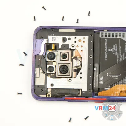 How to disassemble Xiaomi POCO F2 Pro, Step 5/2