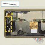 How to disassemble Sony Xperia M5, Step 8/1