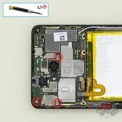 How to disassemble Huawei GR5, Step 16/1