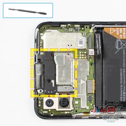 How to disassemble Huawei P Smart (2019), Step 15/1