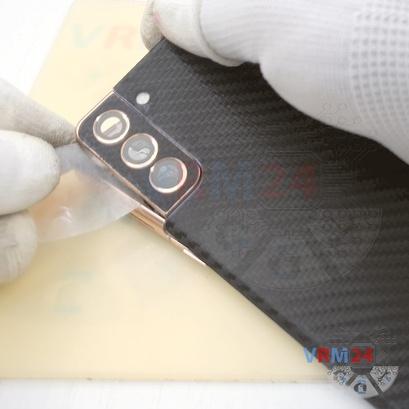 Cómo desmontar Samsung Galaxy S21 SM-G991, Paso 3/5
