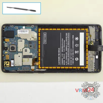 How to disassemble Xiaomi Mi 4, Step 9/1