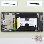 How to disassemble Sony Xperia XA, Step 3/1