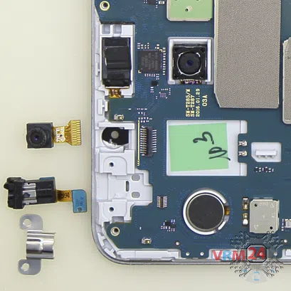 Cómo desmontar Samsung Galaxy Tab A 7.0'' SM-T285, Paso 7/3