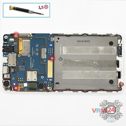 How to disassemble Lenovo S850, Step 7/1
