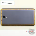 How to disassemble Xiaomi RedMi Note 2 Prime, Step 1/1