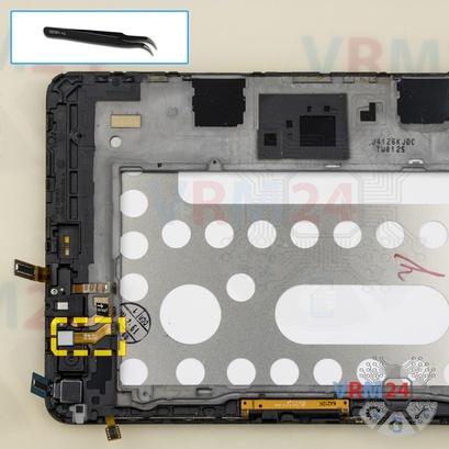 Cómo desmontar Samsung Galaxy Tab Pro 8.4'' SM-T320, Paso 10/1