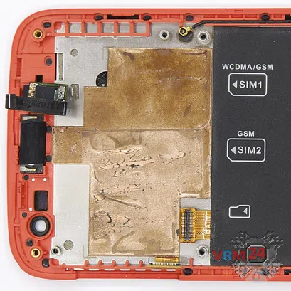 How to disassemble Lenovo S820, Step 10/2