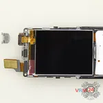 How to disassemble Nokia 8600 LUNA RM-164, Step 21/2