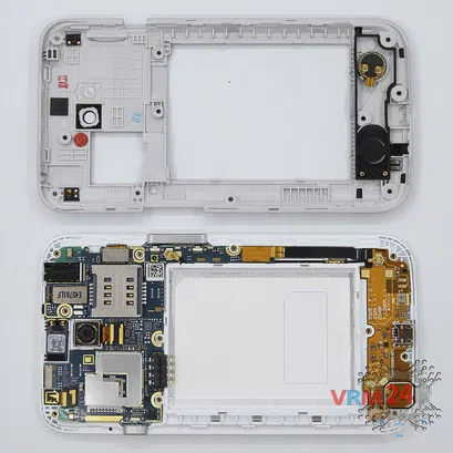 How to disassemble LG L70 D325, Step 4/2