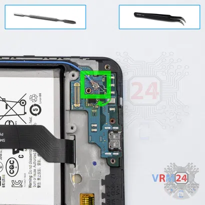 Как разобрать Samsung Galaxy A60 SM-A6060, Шаг 9/1