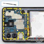 Cómo desmontar Samsung Galaxy A72 SM-A725, Paso 16/1