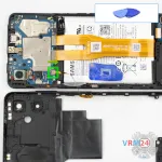 How to disassemble Samsung Galaxy A06 SM-A065, Step 8/1