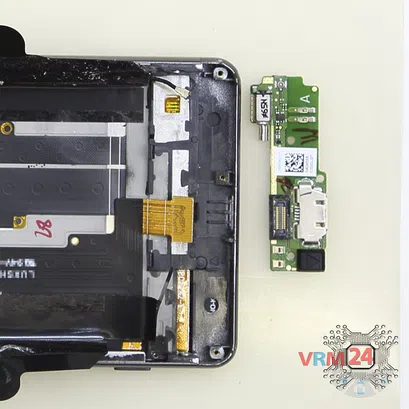 How to disassemble Sony Xperia XA, Step 8/2