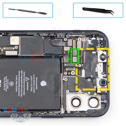 How to disassemble Apple iPhone 12, Step 10/1