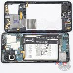 How to disassemble Samsung Galaxy A22 SM-A225, Step 5/2
