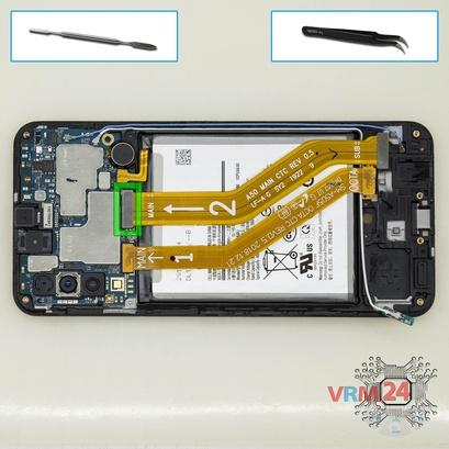 Como desmontar Samsung Galaxy A50 SM-A505 por si mesmo, Passo 9/1