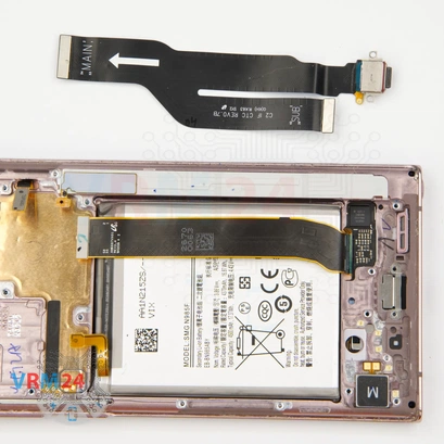 Cómo desmontar Samsung Galaxy Note 20 Ultra SM-N985, Paso 19/2