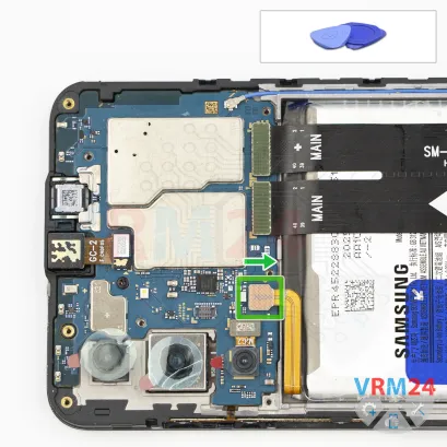 How to disassemble Samsung Galaxy A17 4G SM-A175, Step 8/1