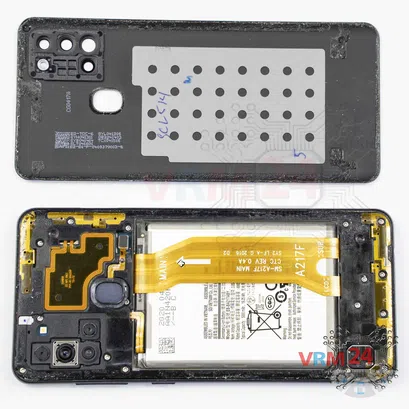 How to disassemble Samsung Galaxy A21s SM-A217, Step 3/2