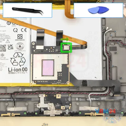 How to disassemble Lenovo Yoga Pad Pro 13, Step 10/2