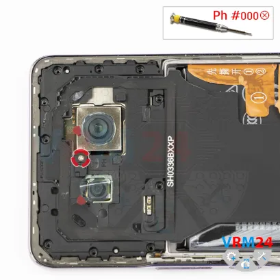 How to disassemble Honor X9c, Step 5/1