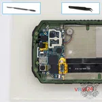 How to disassemble Oukitel K10000 Max IP68, Step 8/2