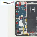 How to disassemble Xiaomi MiPad 4 Plus, Step 11/1