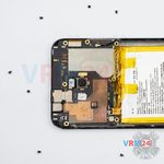 Cómo desmontar Asus ZenFone 4 Selfie Pro ZD552KL, Paso 10/2