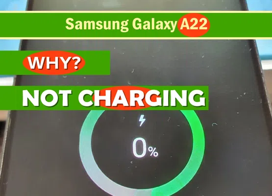 Why Samsung Galaxy A22 SM-A225 is not charging | Solution
