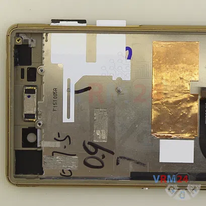 How to disassemble Sony Xperia M5, Step 15/2