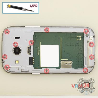 How to disassemble Samsung Galaxy Ace Style LTE SM-G357FZ, Step 3/1