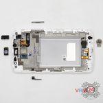 How to disassemble LG L80 D380, Step 8/10