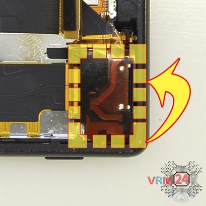 How to disassemble Sony Xperia Z3 Plus, Step 8/2