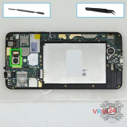 How to disassemble LG K7 (2017) X230, Step 6/1