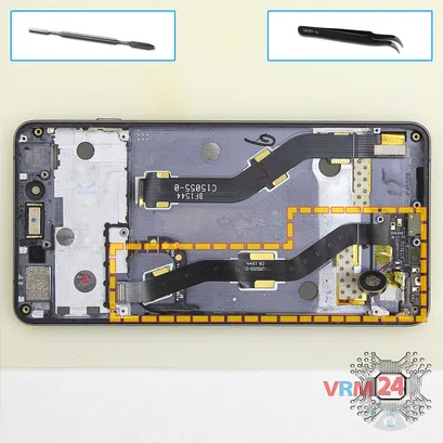 How to disassemble One Plus X E1001, Step 13/1