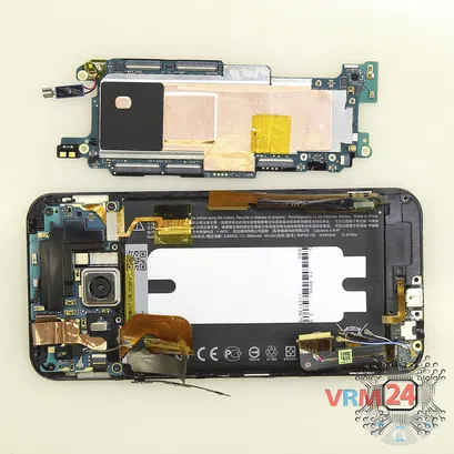 How to disassemble HTC One M9, Step 11/2