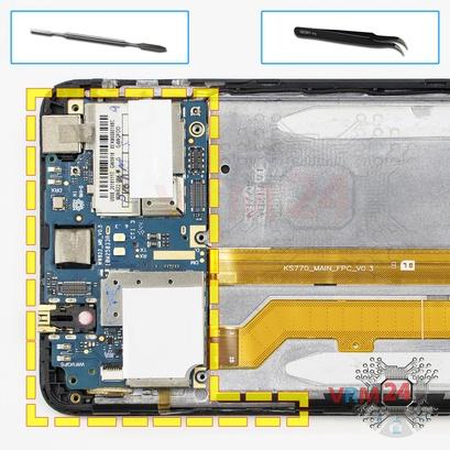 How to disassemble Highscreen Easy XL Pro, Step 13/1