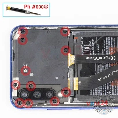 Cómo desmontar Xiaomi Mi A3, Paso 4/1