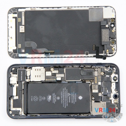 Cómo desmontar Apple iPhone 12 mini, Paso 7/2