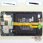 How to disassemble LG G Pad 8.0'' V490, Step 5/1