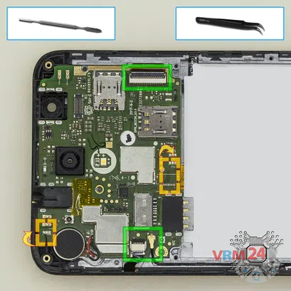 Cómo desmontar Micromax Bolt Ultra 2 Q440, Paso 12/1