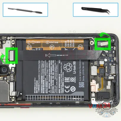 How to disassemble Xiaomi Mi 9T, Step 9/1