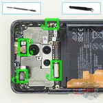 How to disassemble Huawei Mate 20 Pro, Step 17/1