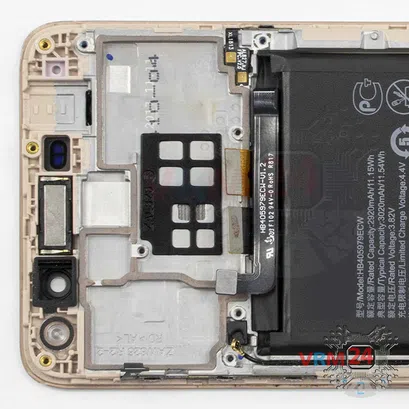 How to disassemble Huawei Y5 (2017), Step 15/2