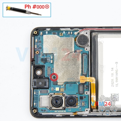 Cómo desmontar Samsung Galaxy M51 SM-M515, Paso 11/1