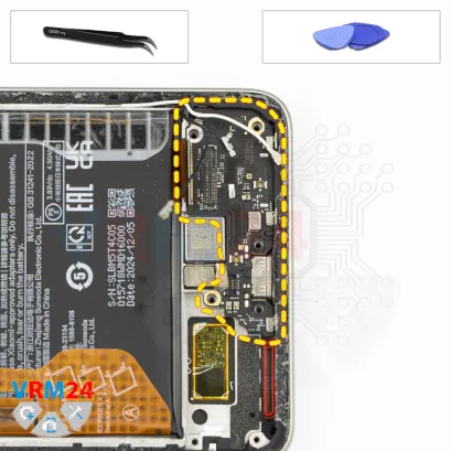 How to disassemble Xiaomi 14T, Step 10/1