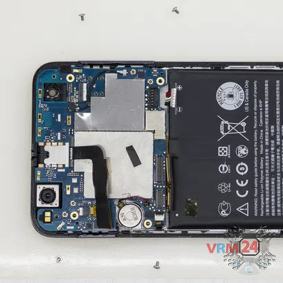 Cómo desmontar HTC One X9, Paso 12/2